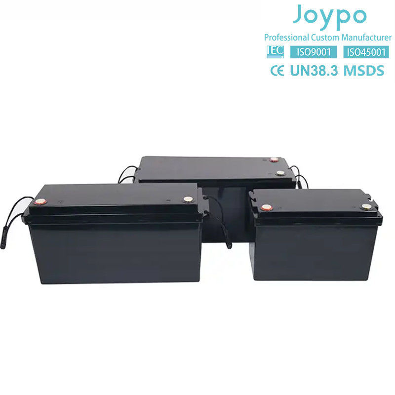 วงจรลึก Lifepo4 แบตเตอรี่ลิธีอุตสาหกรรมเรือ 12.8V 100Ah IP67 กันน้ําสําหรับเรือ
