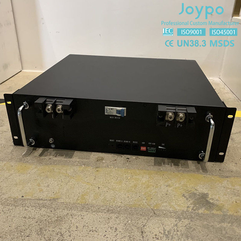 Joypo 48V 100Ah แบตเตอรี่พลังแสงอาทิตย์ลิเดียม สําหรับการเก็บพลังงานพาณิชย์และบ้าน