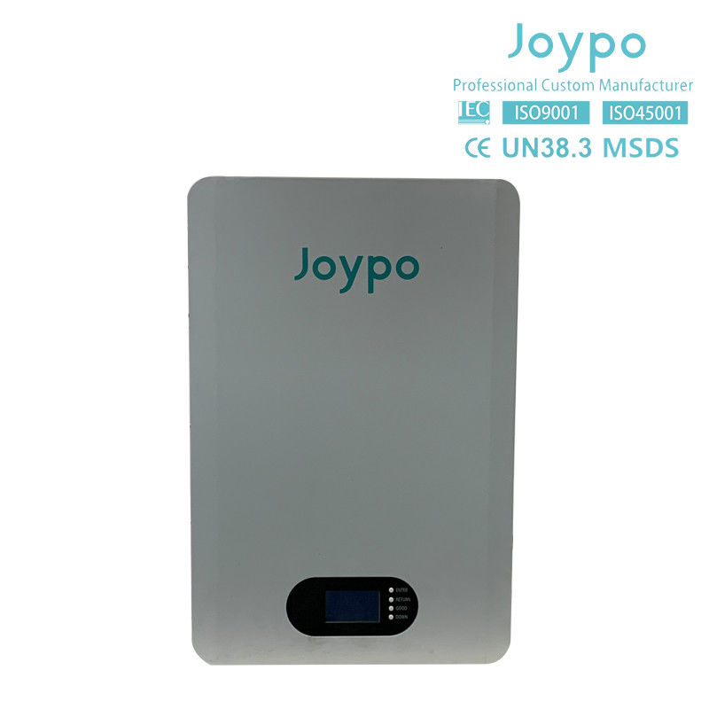 51.2V 200Ah แบตเตอรี่ผนังพลังงาน LiFePO4 แบตเตอรี่เก็บพลังงานแสงอาทิตย์สําหรับบ้าน