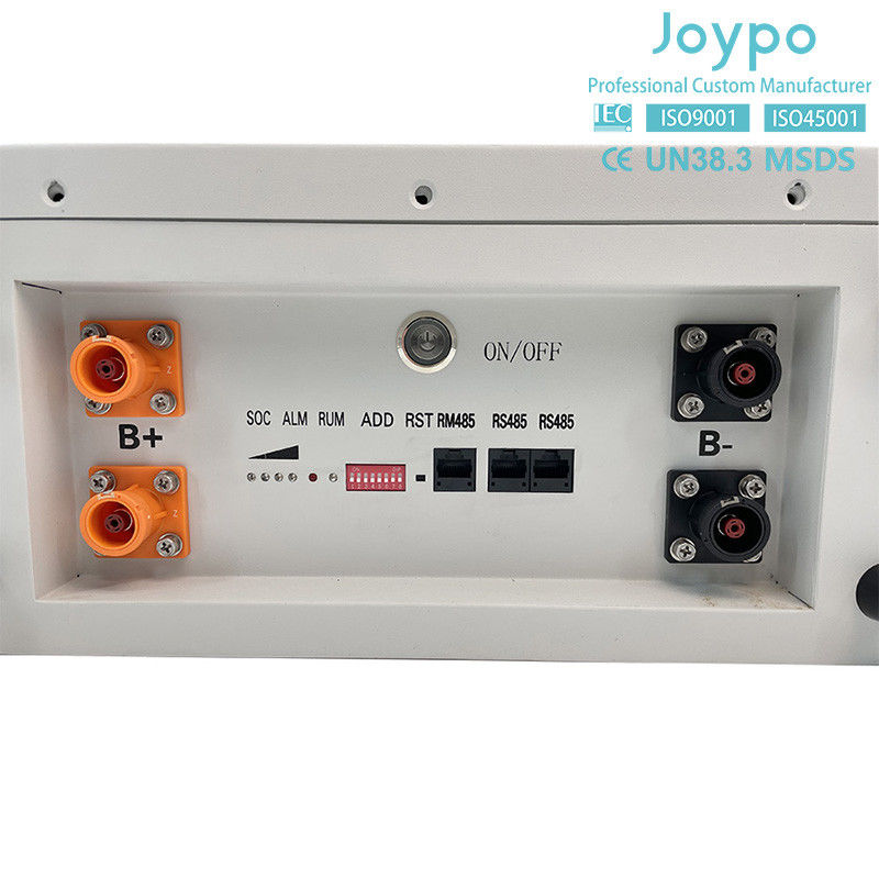 51.2V 200Ah แบตเตอรี่ผนังพลังงาน LiFePO4 แบตเตอรี่เก็บพลังงานแสงอาทิตย์สําหรับบ้าน