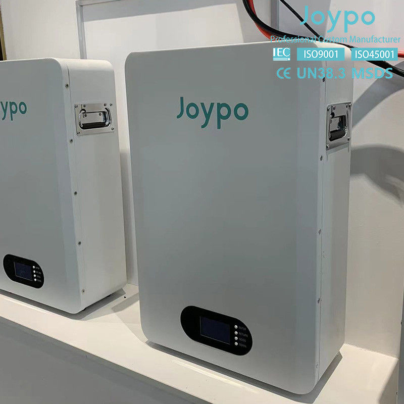 51.2V 200Ah แบตเตอรี่ผนังพลังงาน LiFePO4 แบตเตอรี่เก็บพลังงานแสงอาทิตย์สําหรับบ้าน