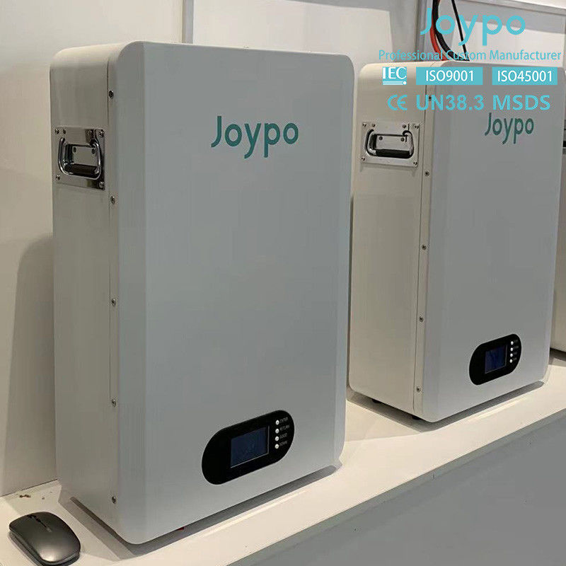 51.2V 200Ah แบตเตอรี่ผนังพลังงาน LiFePO4 แบตเตอรี่เก็บพลังงานแสงอาทิตย์สําหรับบ้าน