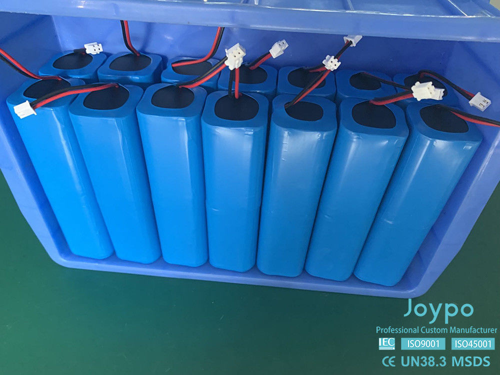 3.7V 18650 OEM แบตเตอรี่ลิตিয়াম 14.8V 5000mAh 4S2P สําหรับหุ่นยนต์ตัดหญ้า
