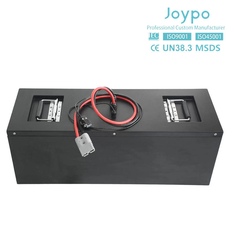 แทรคเตอร์ลากไฟฟ้า แบตเตอรี่ลิธีโอ LiFePO4 24V 400Ah สําหรับหุ่นยนต์ AGV อุตสาหกรรม