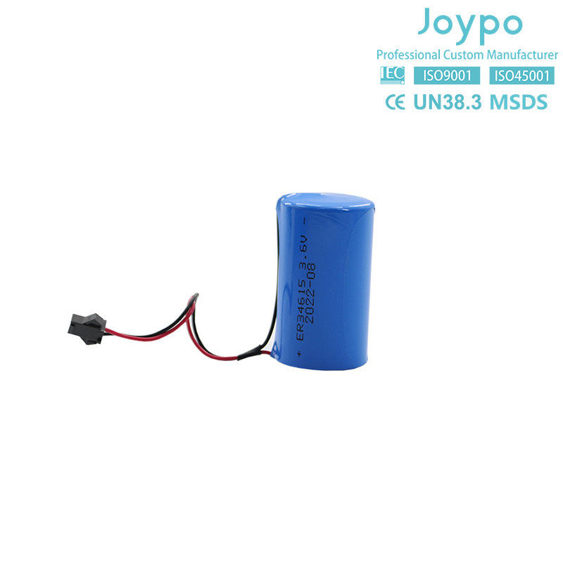 ER34615M แบตเตอรี่ลิตিয়ামไทโอไนลเคลอไรด์ 3.6V 14500MAh แบบสไพร่แบบไม่ชาร์จ
