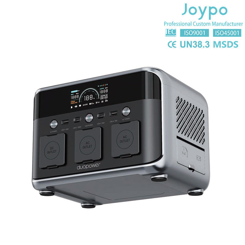 อุปกรณ์การผลิตพลังงานไฟฟ้า Joypo พร้อมการป้องกันอย่างสมบูรณ์แบบ สําหรับการใช้ในภายนอกและในบ้าน