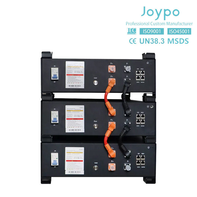 51.2V 100Ah LiFePO4 แบตเตอรี่เซอร์เวอร์ลิตিয়ামสําหรับระบบเก็บพลังงานแสงอาทิตย์