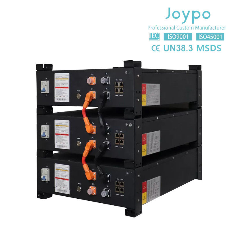 51.2V 100Ah LiFePO4 แบตเตอรี่เซอร์เวอร์ลิตিয়ামสําหรับระบบเก็บพลังงานแสงอาทิตย์