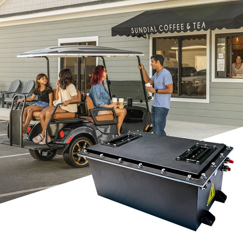 165Ah 48V LiFePO4 แบตเตอรี่รถกอล์ฟ ลงแทนสําหรับ Yamaha แบตเตอรี่กรด鉛