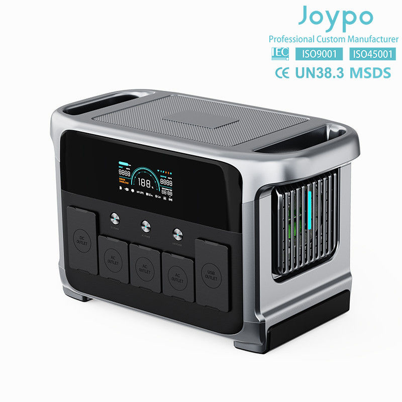 LiFePO4 แบตเตอรี่ พกพาสถานีพลังงาน 1200W Off Grid ระบบพลังงานแสงอาทิตย์สําหรับบ้าน