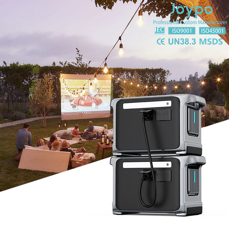 เครื่องกําเนิดไฟฟ้าแสงอาทิตย์พกพา 1200W 110V 220V ยืนยัน UPS ด้วยการชาร์จรถ
