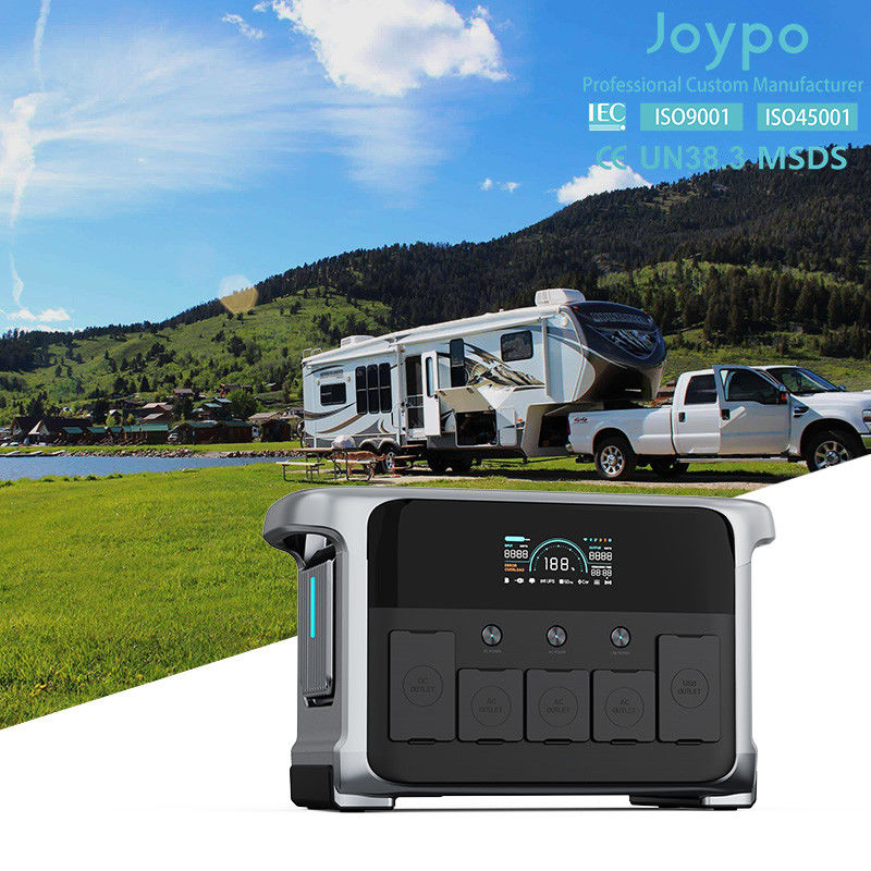 แบตเตอรี่ลิทธิียมไอออนพกพา 1200W จีนพลังงานแสงอาทิตย์สําหรับงานเลี้ยงกลางแจ้งและแคมป์