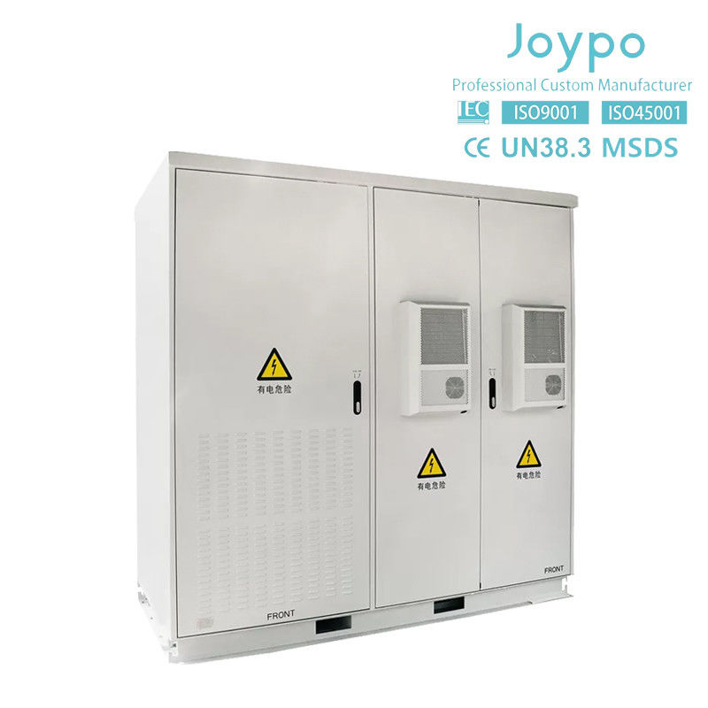 Joypo Commercial Lifepo4 แบตเตอรี่ลิตยูม ระบบเก็บพลังงานแสงอาทิตย์ 100kw 200kWh แบตเตอรี่ลิตยูมอน