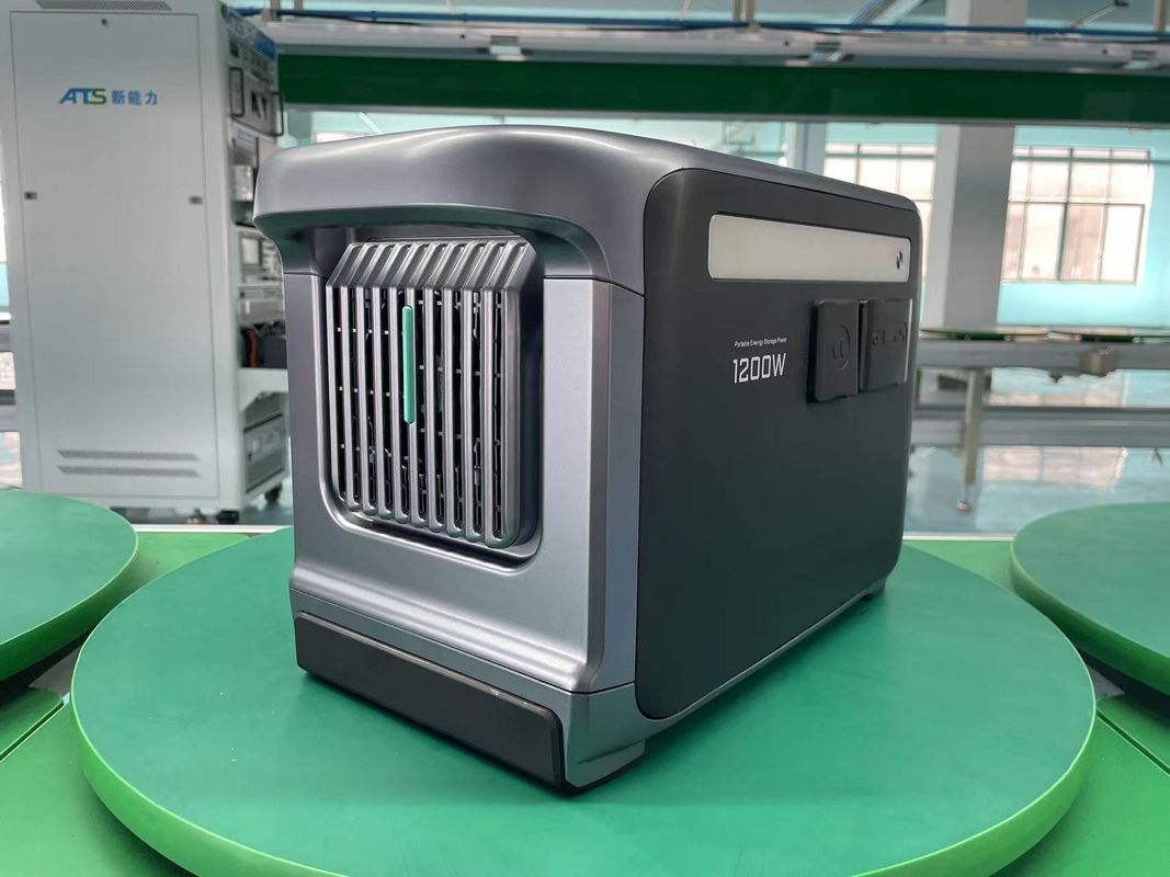 All In One พกพาแบตเตอรี่ ระบบสํารองแสงอาทิตย์ พร้อมเครื่องตรวจสอบและควบคุม APP 1152Wh 45Ah 25.6V
